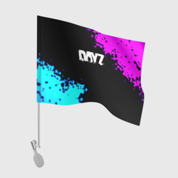Флаг для автомобиля Dayz неоновые краски шутер