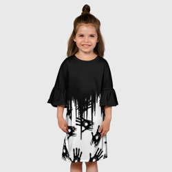 Детское платье 3D Death Stranding отпечатки рук - фото 2