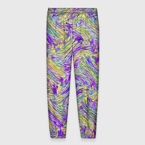 Мужские брюки 3D Абстрактная разноцветная вязка, цвет 3D печать - фото 2