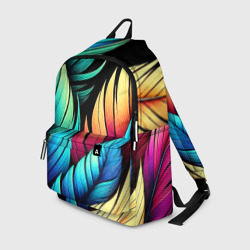 Рюкзак 3D Color feathers - neon