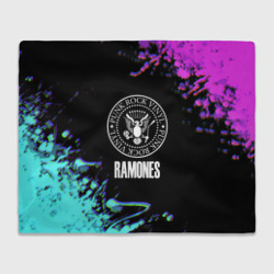 Плед 3D Ramones rock colors