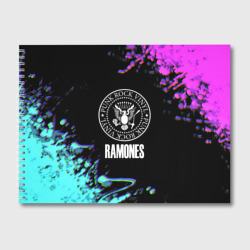 Альбом для рисования Ramones rock colors