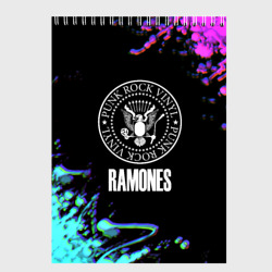 Скетчбук Ramones rock colors