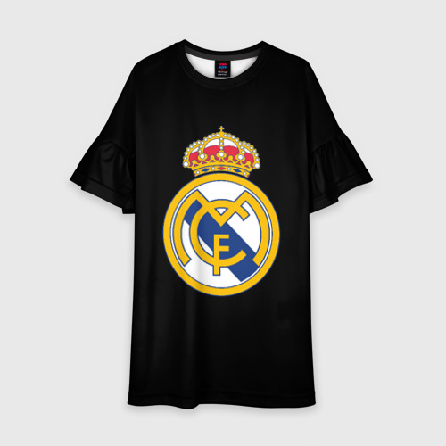 Детское платье 3D Real madrid fc club, цвет 3D печать