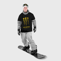 Накидка на куртку 3D Monster energy yellow color - фото 2