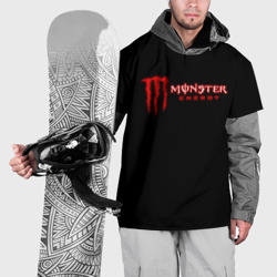 Накидка на куртку 3D Monster energy red color