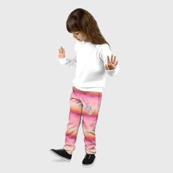 Детские брюки 3D рука-Вещь: текстура свитера Энид из сериала Уэнсдей  - фото 2
