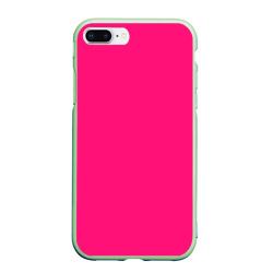 Чехол для iPhone 7Plus/8 Plus матовый Неоновый розовый