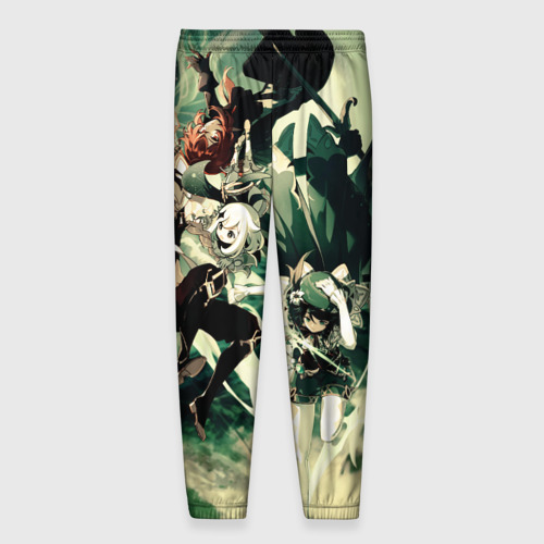 Мужские брюки 3D Геншин импакт персонажи, цвет 3D печать - фото 2