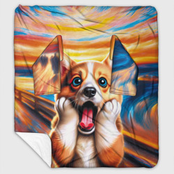 Плед с рукавами Крик корги