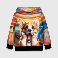 Детская толстовка 3D Крик корги