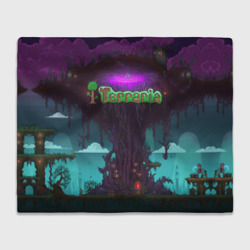 Плед 3D Terraria tree