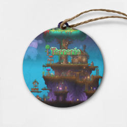 Деревянная игрушка круг Terraria big tree