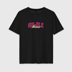 Женская футболка хлопок Oversize Minnie k-girls