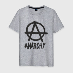 Мужская футболка хлопок Symbol anarchy