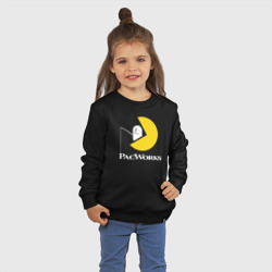 Детский свитшот хлопок Pac-man works - на рыбалке - фото 2