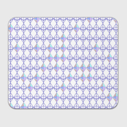 Прямоугольный коврик для мышки Криптовалюта Ethereum на белом
