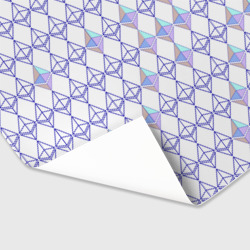 Бумага для упаковки 3D Криптовалюта Ethereum на белом - фото 2