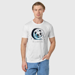 Мужская футболка хлопок Панда ролл - фото 2