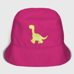 Детская панама хлопок yellow dinosaur