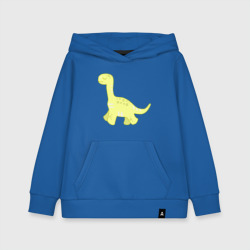 yellow dinosaur – Толстовка из хлопка с принтом купить со скидкой в -50%