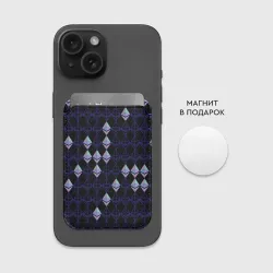 Картхолдер Magsafe магнитный Криптовалюта Ethereum на черном - фото 2