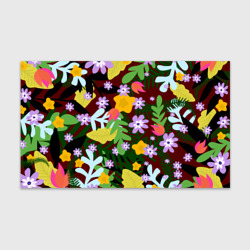 Бумага для упаковки 3D Гавайская цветочная расцветка
