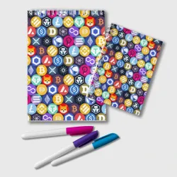 Блокнот Криптовалюта Биткоин, Эфириум, Тетхер, Солана паттерн