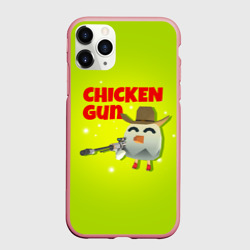 Чехол для iPhone 11 Pro Max матовый Чикен Ган - игра