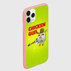 Чехол для iPhone 11 Pro Max матовый Чикен Ган - игра - фото 2