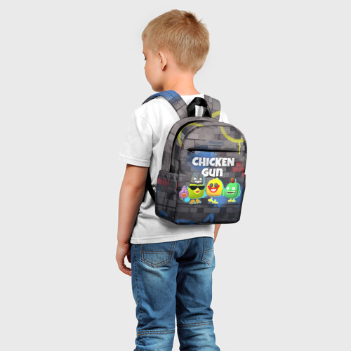 Детский рюкзак 3D Чикен Ган - граффити - фото 3