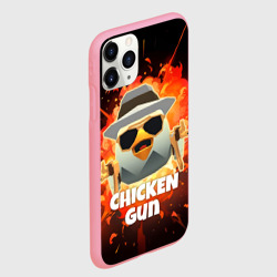 Чехол для iPhone 11 Pro Max матовый Чикен Ган - взрыв - фото 2