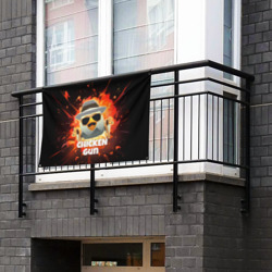 Флаг-баннер Чикен Ган - взрыв - фото 2