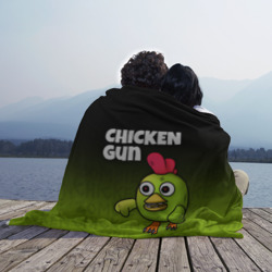 Плед 3D Chicken Gun - Zombie Chicken - фото 2