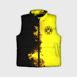 Детский жилет утепленный 3D Borussia fc sport краски