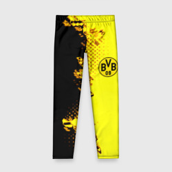 Детские леггинсы 3D Borussia fc sport краски