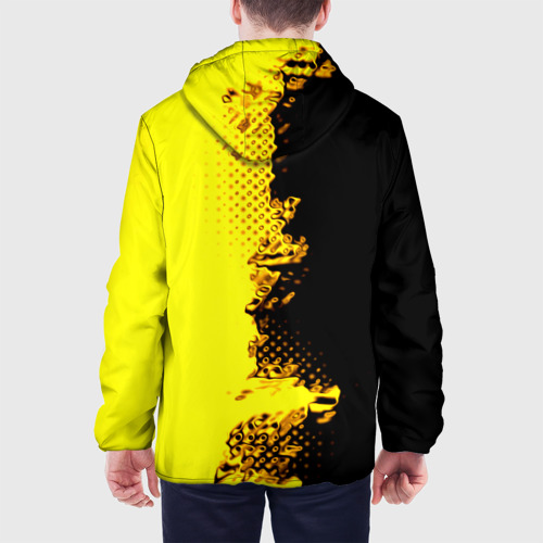 Мужская куртка 3D Borussia fc sport краски, цвет 3D печать - фото 5