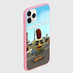 Чехол для iPhone 11 Pro Max матовый Chicken Gun - shooter - фото 2