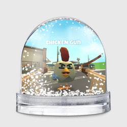 Игрушка Снежный шар Chicken Gun - shooter