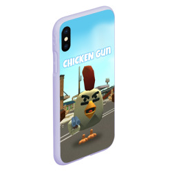 Чехол для iPhone XS Max матовый Chicken Gun - shooter - фото 2