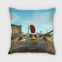 Подушка 3D Chicken Gun - shooter