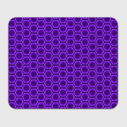Прямоугольный коврик для мышки Энергетический щит - фиолетовый