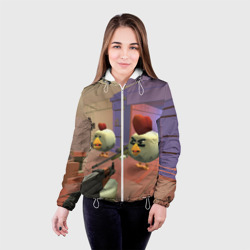 Женская куртка 3D Чикен ган - скрин - фото 2