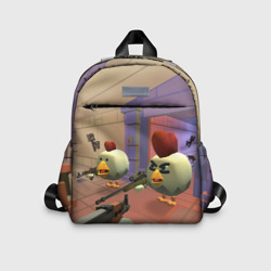 Детский рюкзак 3D Чикен ган - скрин