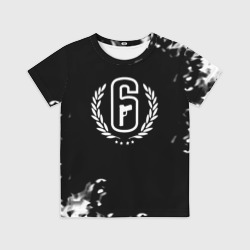 Детская футболка 3D Rainbow six шутер гейм