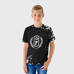 Детская футболка 3D Rainbow six шутер гейм - фото 2