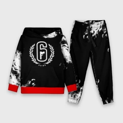 Детский костюм с толстовкой 3D Rainbow six шутер гейм