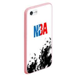 Чехол для iPhone 5/5S матовый Basketball краски - фото 2