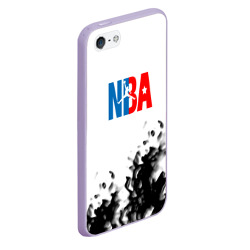 Чехол для iPhone 5/5S матовый Basketball краски - фото 2