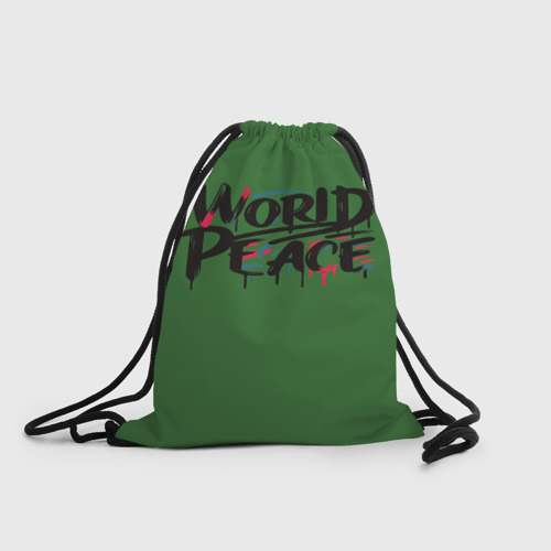 Рюкзак-мешок 3D За мир на планете